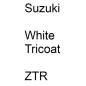 Preview: Suzuki, White Tricoat, ZTR.